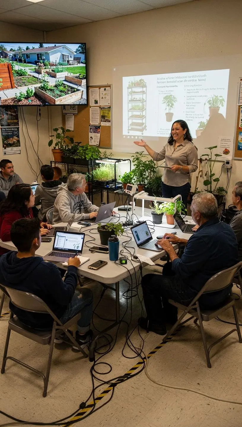 Local makerspace fostering community-driven technological innovation.