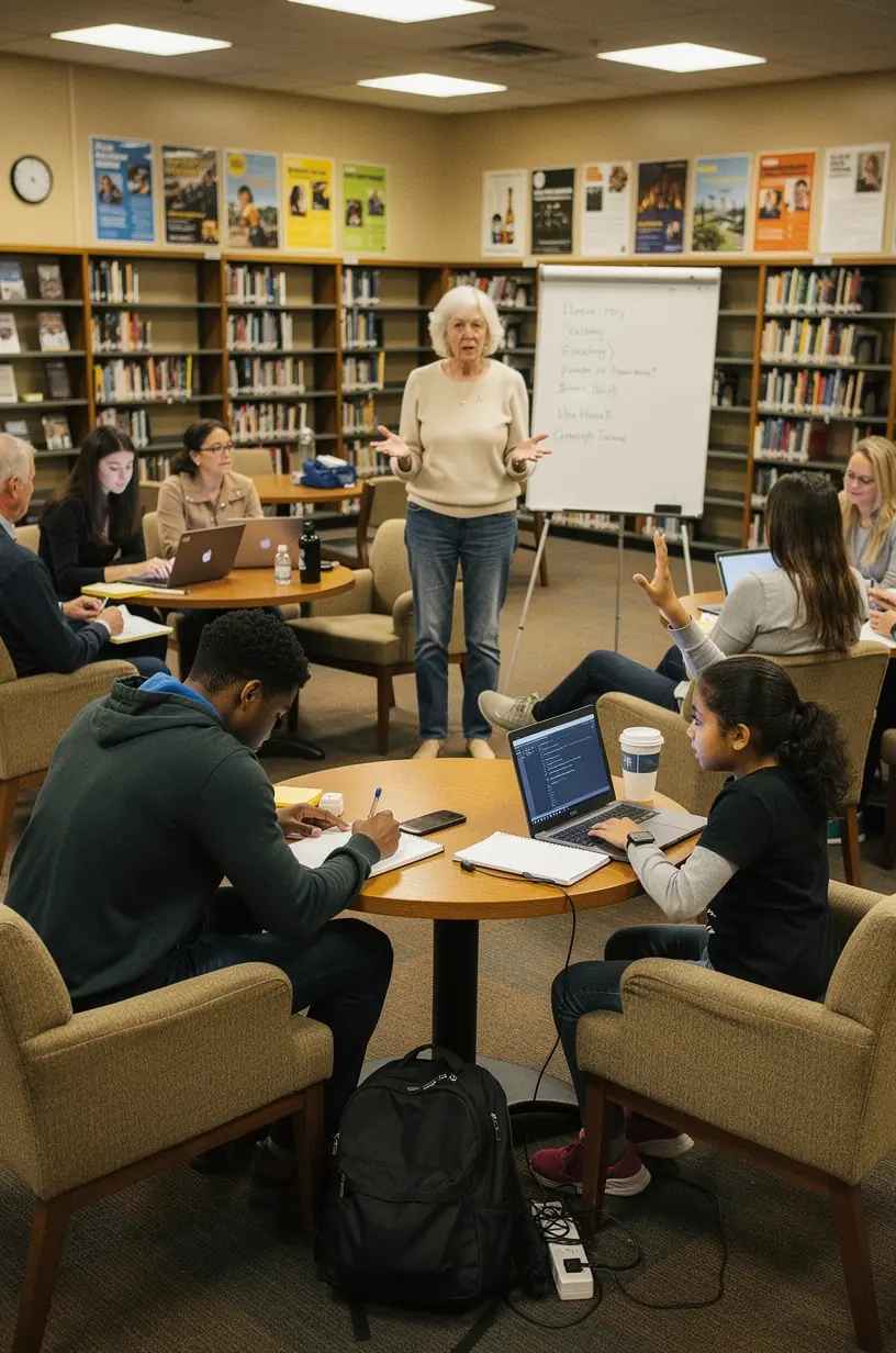 Professional business solutions illustration